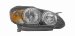 2007 Toyota Corolla (S and XRS Models Only)Composite Headlight RH (passenger's side) 20-6235-70 (20-6235-70, 20623570)