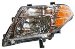 TYC 20-9008-00 Nissan Pathfinder Driver Side Headlight Assembly (20-9008-00, 20900800)