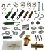 Carlson Quality Brake Parts 17395 Drum Brake Hardware Kit (17395, CRL17395)