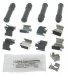 Carlson Quality Brake Parts 13256Q Disc Brake Hardware Kit (13256Q, CRL13256Q)