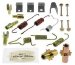 Carlson Quality Brake Parts 17402 Drum Brake Hardware Kit (17402, CRL17402)