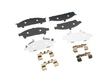 Nissan OE Service W0133-1620753 Brake Hardware Kit (W0133-1620753, OES1620753, N1061-187967)