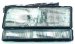 Buick Le Sabre Composite Headlight (with Black Edged Lens) LH (driver's side) 20-1977-78 1993 (20-1977-78)