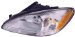 Ford Taurus (Does Not Fit Centennial Edition) Composite Headlight Lens and Housing LH (driver's side) 20-5822-01 2007 (20-5822-01)