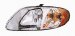 Dodge Caravan Composite Headlight (WITH HEADLIGHT BULB) LH (driver's side) 20-6022-00 2003 (20-6022-00)