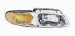Chrysler Town and Country Composite Headlight (FOR VEHICLE WITHOUT QUAD HEADLIGHTS AND WITHOUT DAYTIME RUNNING LIGHTS) RH (passenger's side) 20-5881-00 2000 (20-5881-00)