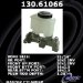 Centric Parts 130.61066 Brake Master Cylinder (13061066, CE13061066)