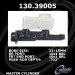 Centric Parts 130.39005 Brake Master Cylinder (CE13039005, 13039005)
