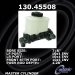 Centric Parts 130.45508 Brake Master Cylinder (CE13045508, 13045508)
