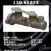 Centric Parts 130.65073 Brake Master Cylinder (CE13065073, 13065073)