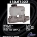 Centric Parts 130.67022 Brake Master Cylinder (13067022, CE13067022)
