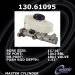 Centric Parts 130.61095 Brake Master Cylinder (13061095, CE13061095)