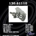 Centric Parts 130.61110 Premium Brake Master Cylinder (1306111, 13061110, CE13061110)