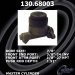 Centric Parts 130.68003 Brake Master Cylinder (CE13068003, 13068003)