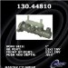 Centric Parts 130.44810 Brake Master Cylinder (1304481, 13044810, CE13044810)