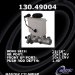 Centric Parts 130.49004 Brake Master Cylinder (13049004, CE13049004)