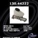 Centric Parts 130.44222 Brake Master Cylinder (CE13044222, 13044222)