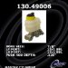 Centric Parts 130.49006 Brake Master Cylinder (CE13049006, 13049006)