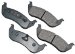 Akebono ACT1040 ProACT Ultra-Premium Ceramic Brake Pad Set (AKACT1040, ACT1040)