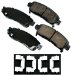 Akebono ACT883 ProACT Ultra-Premium Ceramic Brake Pad Set (ACT883, AKACT883)