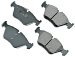 Akebono EUR946 EURO Ultra-Premium Ceramic Brake Pad Set (EUR946, AKEUR946)