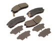 Akebono W0133-1616899 Brake Pad Set (W0133-1616899, AKE1616899, N1010-89100)
