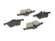 Mini Cooper Akebono W0133-1665859 Brake Pad Set (AKE1665859, W0133-1665859, N1010-186555)