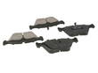 Akebono W0133-1663284 Brake Pad Set (AKE1663284, W0133-1663284, N1010-268622)
