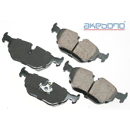 Akebono EUR396A EURO Ultra-Premium Ceramic Brake Pad Set (AKEUR396A, EUR396A)