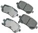 Akebono ACT1326 ProACT Ultra-Premium Ceramic Brake Pad Set (AKACT1326, ACT1326)