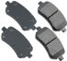 Akebono ACT1021 ProACT Ultra-Premium Ceramic Brake Pad Set (ACT1021)