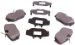 Beck Arnley  087-1588  Semi-Metallic Brake Pads (0871588, 871588, 087-1588)