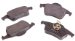 Beck Arnley  087-1616  Semi-Metallic Brake Pads (0871616, 871616, 087-1616)