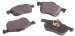 Beck Arnley  087-1615  Semi-Metallic Brake Pads (871615, 0871615, 087-1615)