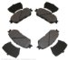 Beck Arnley  086-1679C  Ceramic Brake Pads (0861679C, 086-1679C)