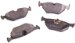 Beck Arnley  087-1562  Semi-Metallic Brake Pads (0871562, 871562, 087-1562)