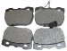 Beck Arnley  087-1451  Semi-Metallic Brake Pads (871451, 0871451, 087-1451)