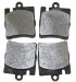Beck Arnley  087-1629  Semi-Metallic Brake Pads (871629, 0871629, 087-1629)