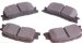 Beck Arnley  087-1659  Semi-Metallic Brake Pads (871659, 0871659, 087-1659)