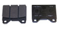Beck/Arnley 089-1236 Front Original Equipment Brake Pads (0891236, 089-1236)