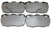 Beck Arnley  087-1527  Semi-Metallic Brake Pads (0871527, 087-1527, 871527)