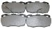Beck Arnley  087-1526  Semi-Metallic Brake Pads (087-1526, 871526, 0871526)