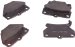 Beck Arnley  082-1636  Premium Brake Pads (821636, 0821636, 082-1636)