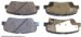 Beck Arnley Rear Ceramic Pads 086-1787C New (086-1787C)