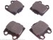 Beck Arnley  087-1611  Semi-Metallic Brake Pads (871611, 0871611, 087-1611)