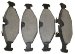 Beck Arnley  087-1528  Semi-Metallic Brake Pads (871528, 0871528, 087-1528)