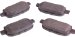 Beck Arnley  082-1622  Premium Brake Pads (0821622, 821622, 082-1622)
