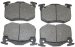 Beck Arnley  087-1416  Semi-Metallic Brake Pads (871416, 0871416, 087-1416)