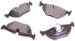 Beck Arnley  088-1552M  Axxis Metal Master Brake Pads (0881552M, 088-1552M)