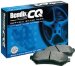 Bendix D884 CQ Ceramic Front Brake Pad Set (BFD884, D884)
